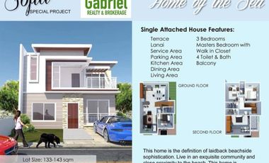 4-Bedroom Single Houses with beach front in Liloan