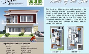 4-Bedroom Single Houses with beach front in Liloan