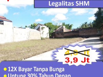 TANAH DI JL. KALIURANG KM.9 JOGJA DEKAT UGM, DISKON 25%