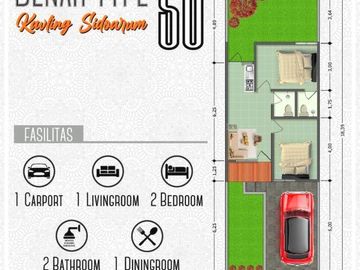 Dijual Rumah Milimalis modern di Sidoarum Godean