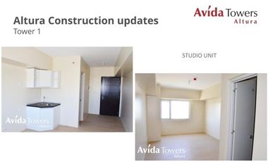 Best Deal: Avida Altura Studio unit for sale