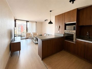 Departamento en arriendo de 1 dorm. en Providencia