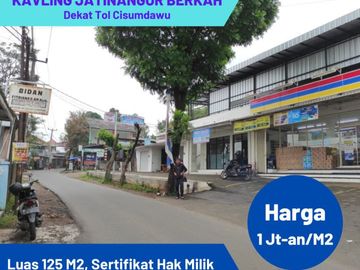 5 Menit Unpad Jatinangor Tanah Kavling 1,5 Juta-an/M2