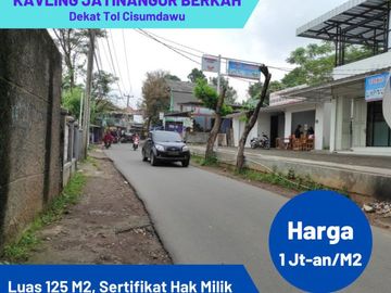 5 Menit Unpad Jatinangor Tanah Kavling 1,5 Juta-an/M2