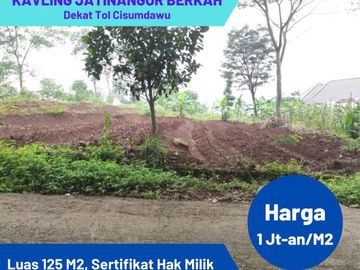 5 Menit Unpad Jatinangor Tanah Kavling 1,5 Juta-an/M2