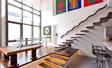 Condominium for Rent 2 bedrooms: 2BR Loft Condo for Rent / Lease in Joya Lofts and Towers Rockwell Center Makati City