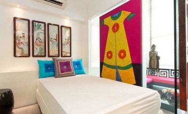 Condominium for Rent 2 bedrooms: 2BR Loft Condo for Rent / Lease in Joya Lofts and Towers Rockwell Center Makati City