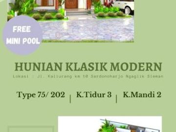 Hunian Dekat Kota Jogja Akses Mudah Strategis menuju kota