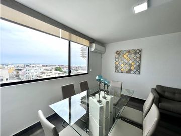 En venta departamento Edificio Status sector Yacht Club Manta