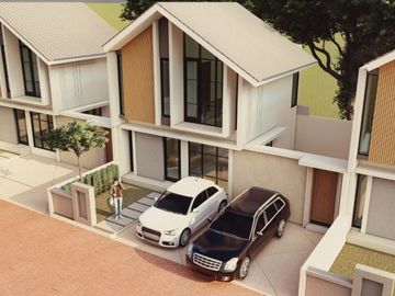 DIJUAL RUMAH DESIGN MEZZANINE DEKAT ALUN-ALUN KLATEN