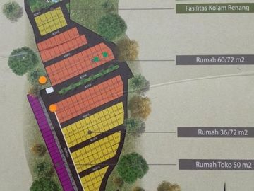 Rumah Baru Rp 646 Juta, 1 Lnt, di Pancoran Mas, Depok. LT 60