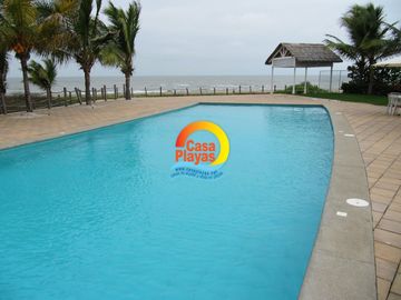 Casa Playa frente al mar de Venta, Via a Data km 18, ciudadela privada