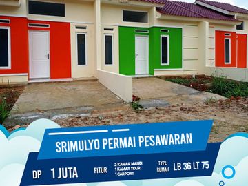 Rumah subsidi angsuran Free di Natar