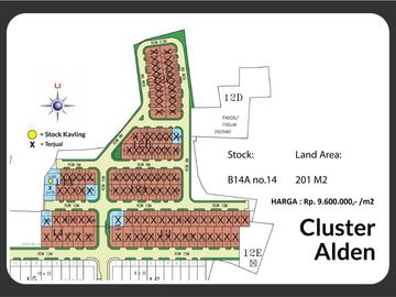 Kavling Tanah siap Bangun di Cluster Alden @Banjar Wijaya, Cipondoh