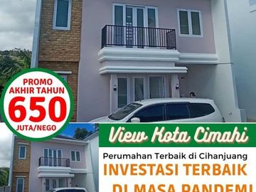 Rumah siap huni baru di kawasan Cihanjuang harga Nego