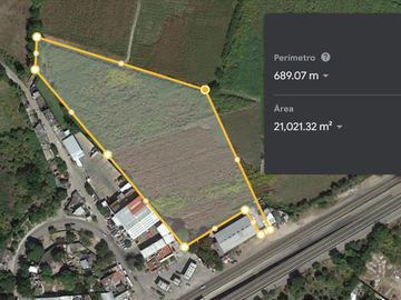 Vendo terreno agrícola de riego de 2.1 Has., en Puente de Ixtla, Morelos