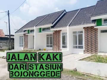 Hunian dan investasi cuma jalan kaki ke stasiun bojonggede