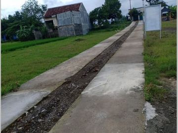 Tanah Kavling Perumahan Di Tepi Aspal Gondang