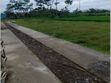 Tanah Kavling Perumahan Di Tepi Aspal Gondang