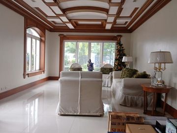 Mediterranean Style Mansion for Sale with Overlooking View located in Vista Real Classica Phase 2, Matandang Balara, Quezon City