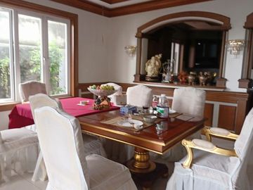 Mediterranean Style Mansion for Sale with Overlooking View located in Vista Real Classica Phase 2, Matandang Balara, Quezon City