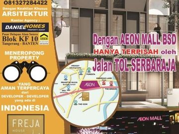 RUMAH MILLENIALS 5X12 FREJA HOUSE@BSD CITY