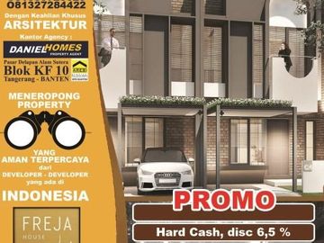 RUMAH MILLENIALS 5X12 FREJA HOUSE@BSD CITY