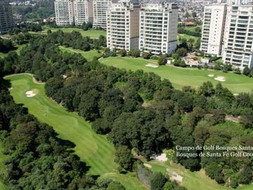 Condominio en venta en Bosques de Santa Fe, tina con vista panorámica, alberca,