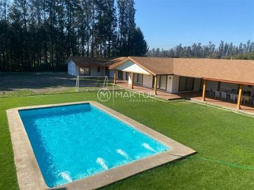 Venta Parcela Limache Amplia Casa y Quincho