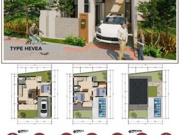 Rumah 3 Lantai Poros Jalan Cocok Untuk Kos dan Sewa Vila