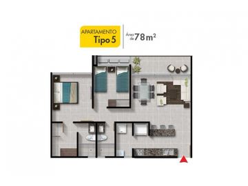 SE VENDE APARTAMENTO EN PH HACIENDA GOLF BRISAS DEL GOLF