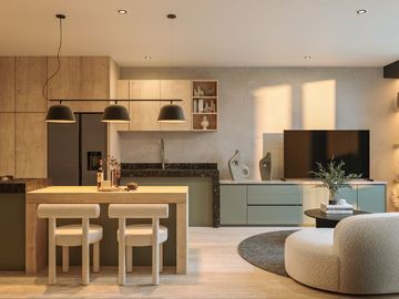 Departamento en venta Mérida Yucatán, Jacinto Temozón Norte
