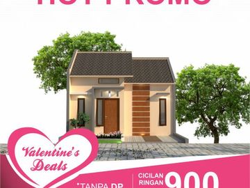 Promo Rumah Cluster Malang DP 0 Poros Jalan