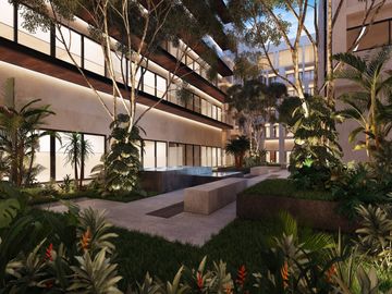 Venta de Departamento de 1 recámara a solo 400 metros de la playa, Quintana Roo