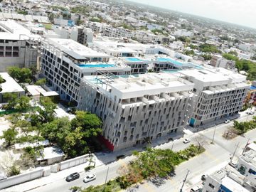 Venta de Departamento de 1 recámara a solo 400 metros de la playa, Quintana Roo