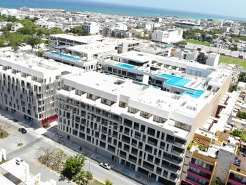 Venta de Departamento de 1 recámara a solo 400 metros de la playa, Quintana Roo