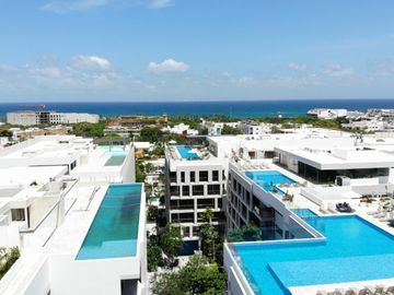 Venta de Departamento de 1 recámara a solo 400 metros de la playa, Quintana Roo