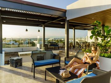 Venta de Departamento de 1 recámara a solo 400 metros de la playa, Quintana Roo