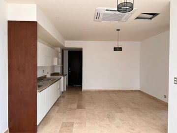 Departamento con rooftop, alberca, area de asador, centro de negocios, concierge