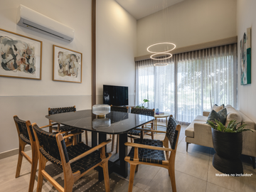 Departamento con alberca y cuarto de servicio