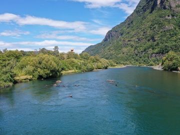 Terreno borde rio Calcurrupe