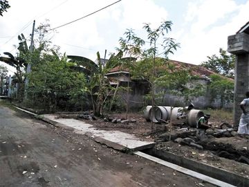 Tanah Luas Akses jalan Lebar di Purwomartani
