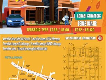 100 meter ke jalan raya rancaekek 5 menit PINTU TOL CILEUNYI