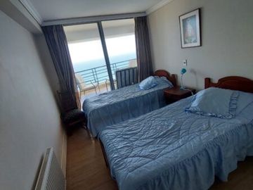 Gran Departamento Con Privilegiada Vista Al Mar, Reñaca