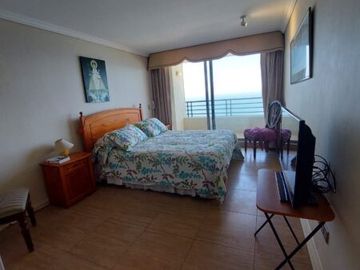 Gran Departamento Con Privilegiada Vista Al Mar, Reñaca