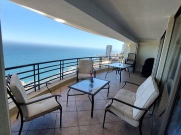 Gran Departamento Con Privilegiada Vista Al Mar, Reñaca