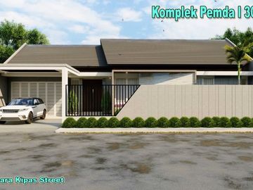 RUMAH MEWAH DI KOTA PEKANBARU JALAN CEMARA KIPAS