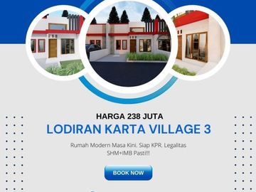 Rumah Minimalis 200Jtan Di Prambanan!!