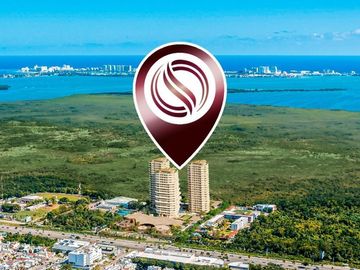 Condominio con terraza panorámica, petfriendly, en venta Cancún.