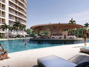 Condominio con terraza panorámica, petfriendly, en venta Cancún.